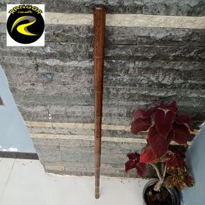 tongkat jalan kayu kelor jawa motif bambu lurus S07