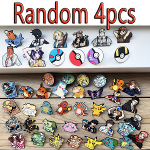 Bandai | 4/8/20/30pcs Random Delivery Cute Japanese Anime Cartoon Enamel Pins Collectible Decor Pins for Backpack Jacket Anime Fans Gift