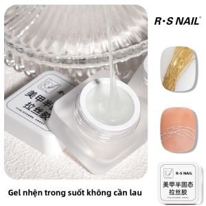 Sơn Gel Móng Tay RSNAIL 5g Dạng Dây Nhện Trong Suốt Bán Cứng Sơn UV Gel Vẽ Viền Sơn Bóng Dành Cho Thiết Kế Nail Art