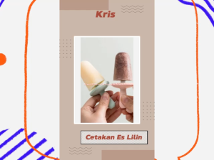 Kris Cetakan 4tubes Es Lilin Dengan Tangkai Warna Pink Green Ice Mold Cetakan Es 4Lobang Bentuk Bulat Merah Muda Dan Hijau