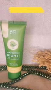 Handbody Whitening Night Lotion SR12 Pencerah Kulit Lotion Pemutih Badan Body Whitening Super Aman BPOM Herbal Skincare S107