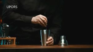 MU.HOME ชุด 14 ชิ้น สแตนเลสไวน์แดงผสมชุดผสมสีค็อกเทลผสมช้อนอะคริลิคฐานแก้วค็อกเทล บาร์ซัพพลายขายส่ง Wine Tools Set