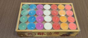 七彩酥油蜡/4小时/一盒56颗/一盒112颗(天宫坊)/candle/万成神料行