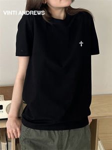 Basic Round Neck Short Sleeve T-shirt