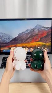 Gift Kipas mini fan for kids Neck Fan Portable Cooling Bladeless 3 Speed Fan USB Rechargeable Sports Fans for Home Outdoor Hanging Neck Leafless Fan Kipas Leher