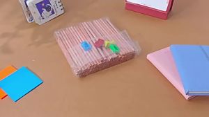 6/12/24 Set of 24 colorful Wooden Pencils 7-in-1 rainbow Drawing Pencils. Suitable for Sketching Doodling Coloring and Paint