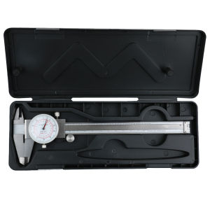Dial Caliper Metric/INCH 6in 8in 12in Standard Dual Hand Reading Scale Precision Industry Stainless Steel Vernier Caliper