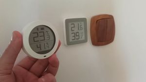 COD Miaomiaoce E-Ink Thermostat Thermometer Humidity Sensor  MHO C201 / thermostat pengukur suhu ruangan kamar panas dingin terbaik murah otomatis