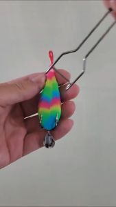 Pelepas Mata Kail Soft Frog Double Treble Hook Kail Pancing Tertelan Pembuka Mulut Ikan Toman Gabus