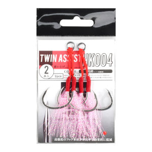 Móc Câu Jigging Chậm TEASER 2PC/10PCS HK004 Mạ Sắt Có Hai Ngạnh Sáng Bóng Cỡ 1/0 2/0 3/0 4/0 Dùng Cho Câu Cá Biển Trên Thuyền.
