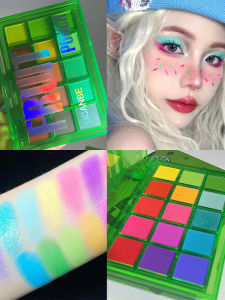 Ucanbe Eye Shadow Palette Juicy Champagne High Saturation Easy to Color Concert Sweet Girl Makeup Dopaamine Color Collision