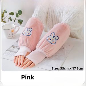 SVORIAHI | Womens Two-in-One Sleeve Covers Gloves 2025 New Style Autumn Winter Office Work Student Writing Dirt Resistant Warmth Sleeve