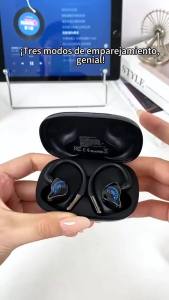 Wireless Bluetooth Earbuds HTC NE81 3-in-1 Multi-Mode In-Ear Wired Earphones HiFi Sound HD Call Long Battery Life