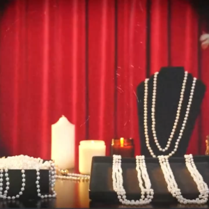 Artificial White Pearl Chain 5M Bead Garland for Wedding Bouquet Gift Wrap Party DIY Craft Supplies