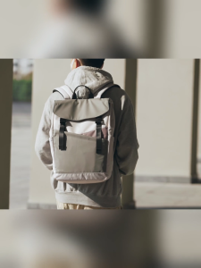 tomtoc T64 Flip Laptop Backpack 16 Inch Men Travel Bag Water Resistant MacBook Bag