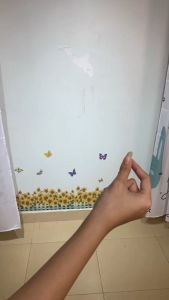 Decal dán trang trí chân tường- Tổng hợp nhiều mẫu hoa cỏ đẹp 2