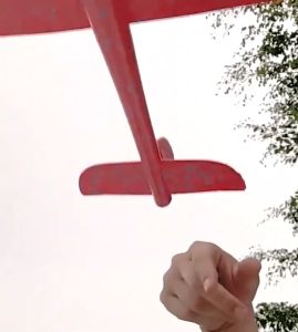 50cm LED Kids Toys Hand Throw Flying Glider Planes Foam Aeroplane Model Party Bag Fillers Flying Glider Plane Outdoor Play Toys Kids Game