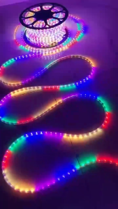 Đầy màu sắc 2835 Double Row Led trần ánh sáng với nhanh chóng quanh co cây cửa Giáng sinh trang trí không thấm nước