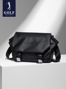 Golf Mens Casual Commuter Large Capacity Single Shoulder Bag Street Trend Crossbody Bag for Young Men And University Students