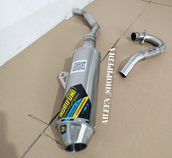 TERLARIS%20KNALPOT%20RACING%20CRF%20150%20KLX%20150%20BF%20DTRACKER%20150%20WR155%20SUPERMOTO%20NORIFUMI%20ROCKET%204%20KOMPETISI%20-%20Image%205