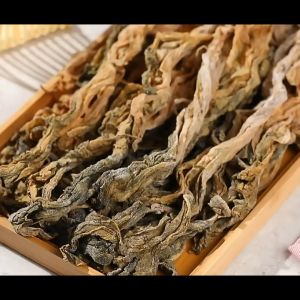 ผักกาดแห้งหมักเกลือ (มู้ฉ่าย) แบบเค็ม - แปลงเนื้อหาของ Salted Mui Choy เป็นไปของเค็ม