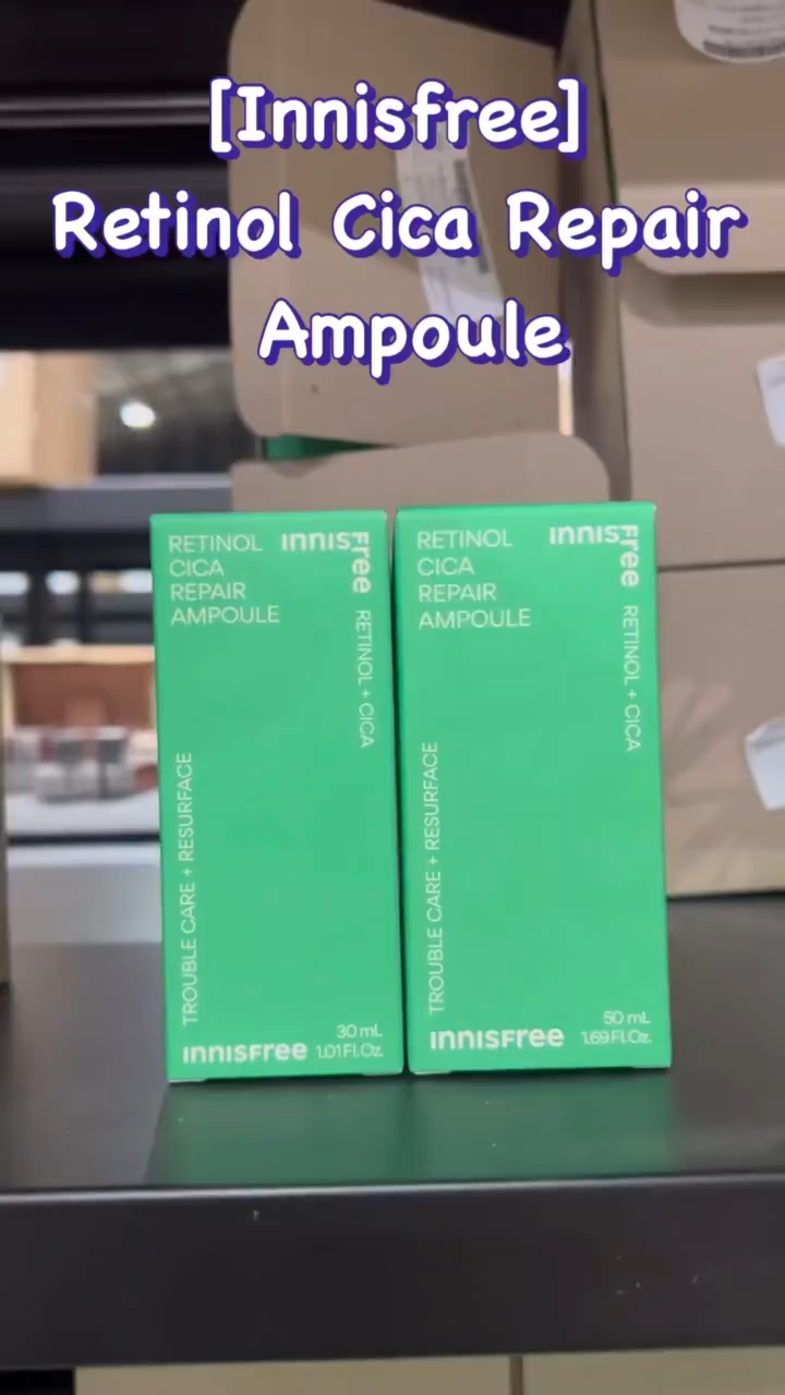 [Buy 2 Free 1 ]innisfree Retinol Cica Repair Ampoule 50ml (EXP：2027/07）