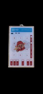 4D Spinning Lucky Keychain