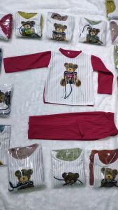 Setelan Cargo Anak Perempuan Usia 2-12 Tahun Knit Hornet