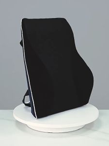 Lumbar Support Pillow for Office Chair Car Back Support Pillow Memory Foam Back Cushion for Back Pain Relief Improve Posture Double Adjustable Straps