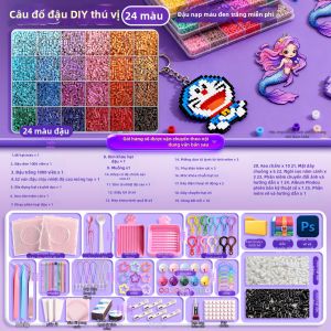 Bộ Vật Liệu Thủ Công DIY Bộ Đồ Chơi Ghép Hình