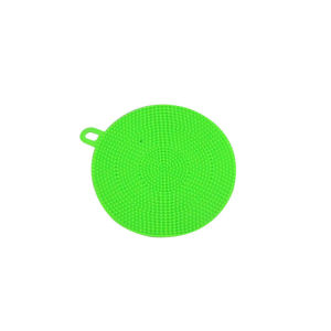 1Pcs Silicone Dish Washing Sponge Scrubber Kitchen Cleaning Tool Soft Antibacterial Cleaning Brush Kitchen Dishwashing Tools