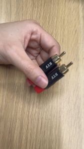 Jack AV/RCA BTF | Đầu Jack Hoa Sen Loại Tốt | Dùng Hàn Dây Âm Thanh Hình Ảnh | Đầu Jack Mạ Vàng | Giá 1 Đầu Jack