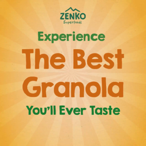 [NEW] ZENKO - Ancient Grain Granola - Peanut Butter Power (300g)
