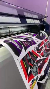 STIKER STRIPING MOTOR HONDA SUPRA VARIASI FULL SET VINYL SVS - 09 TERMURAH DAN TERLARIS