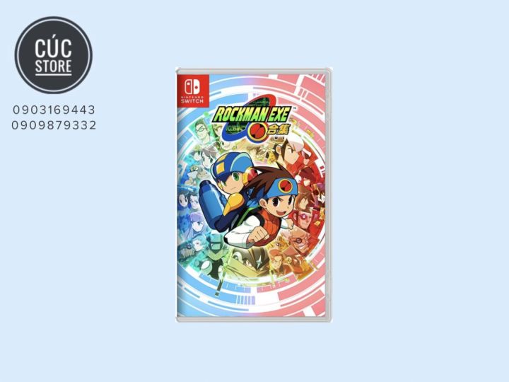 Băng chơi game Nintendo Switch: Mega man battle network legacy