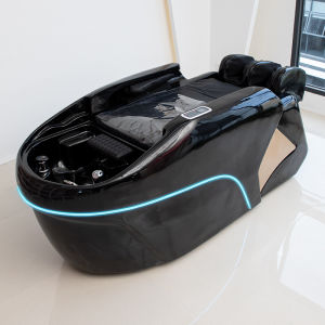 Automatic Intelligent Electric Hair Salon Massage Bed Constant Temperature Multifunctional Head Therapy Watering Bed