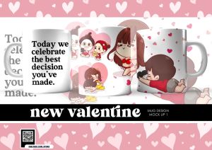 Cute Couple Ver.2 Valentine Mug (LIMITED EDITION)