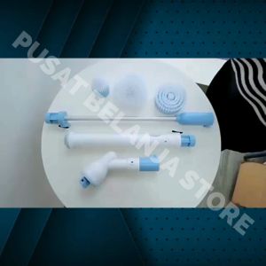 BERGARANSI TaffHOME Sikat Elektrik Kamar Mandi gagang panjang multifungsi toilet portable WQ8111