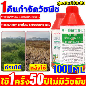 ใช้1ครั้ง50ปีไม่มีวัชพืช ยาฆ่าหญ้า 1คืนกำจัดวัชพืช ยาฆ่าหญ้ากลูโฟซิเนต1000ml ยาฆ่าต้นไม้ เหมาะสำหรับกำจัดวัชพืช ต้นไม้ และไผ่ทุกชนิด ยากำจัดต้นไม้ใหญ่ สารกำจัดกอไผ่ ยาฆ่าต้นไม้ใหญ ยากำจัดวัชพืช ผงโรยต้นไม้ตาย ผงกำจัดวัชพืช สารกำจัดวัชพืช ยาฆ่าหญ้าในนาข้าว