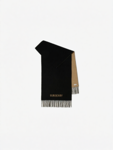 Burberry | Equestrian Emblem Double Faced Cashmere Scarf