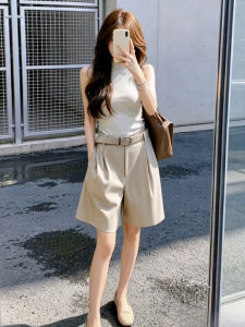 Ge·an·fei | Korean Style OOTD New Vest Top Shorts Set