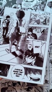 50pcs 4R/A6 Anime & Manga wall collage panel Double sided Glossy paper for wall decoration Ready stock