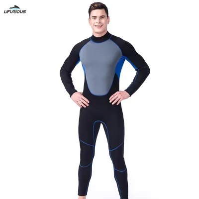 wetsuit pria bajuselam pria baju diving pria 3MM