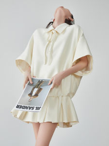 XIAODADEHUA | Sleeveless Tied Casual Loose Dress