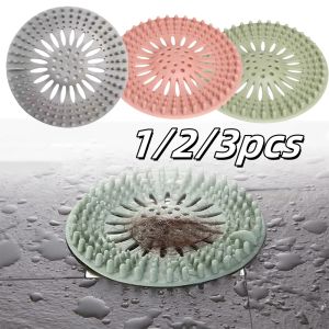 1-3pcs Hair Filter Sink Anti-Blocking Strainer Deodorant Silicone For Bathtub Shower Floor Kitchen Sink Strainer Hair Trap Tools