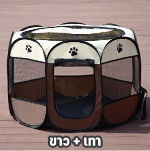 คอกสัตว์เลี้ยง พับได้ ไซส์ใหญ่พิเศษ ที่นอนสุนัขพกพา คอกสุนัขพกพา ที่นอนแมว คอกแมว คอกหมา กรงสัตว์เลี้ยง กรงแมว คอกหมา คอกแมว คอกกั้นสุนัข