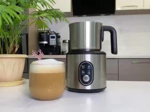 💥Dream Best🔥 Luxe Latte Milk Frother & Steamer 4 in 1 & 350ml Milk Capacity & Hot and Cold