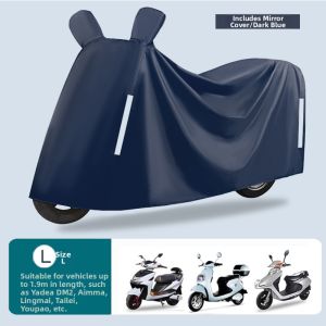 Thickened Oxford Motorcycle Cover Rainproof Sunshade Electric Vehicle Battery Car Cover Bicycle Rainproof Dustproof Motorcycle Shield