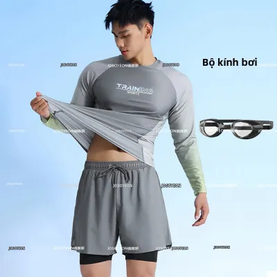Đồ Bơi Dài Tay Chống Tia UV Khô Nhanh Gọn