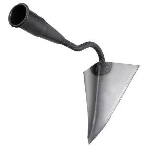 Industrial Grade Large Pointed Hoe with Wood Handle Carbon Steel Garden Trenching and Digging Tool for Agricultural Use
